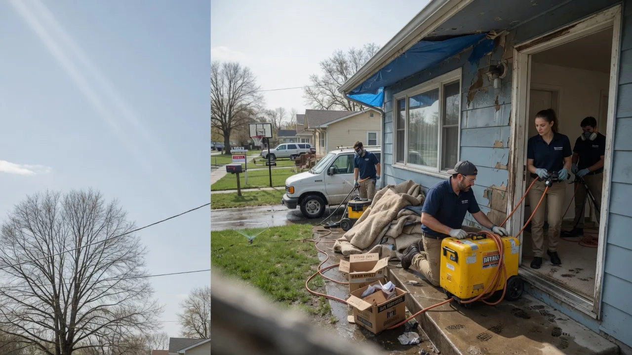 Basement Flood Cleanup in Ecru, MS near me